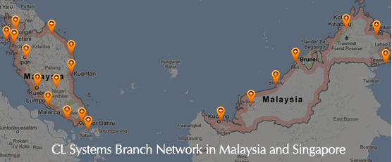 CL SYSTEMS Branch network Malaysia